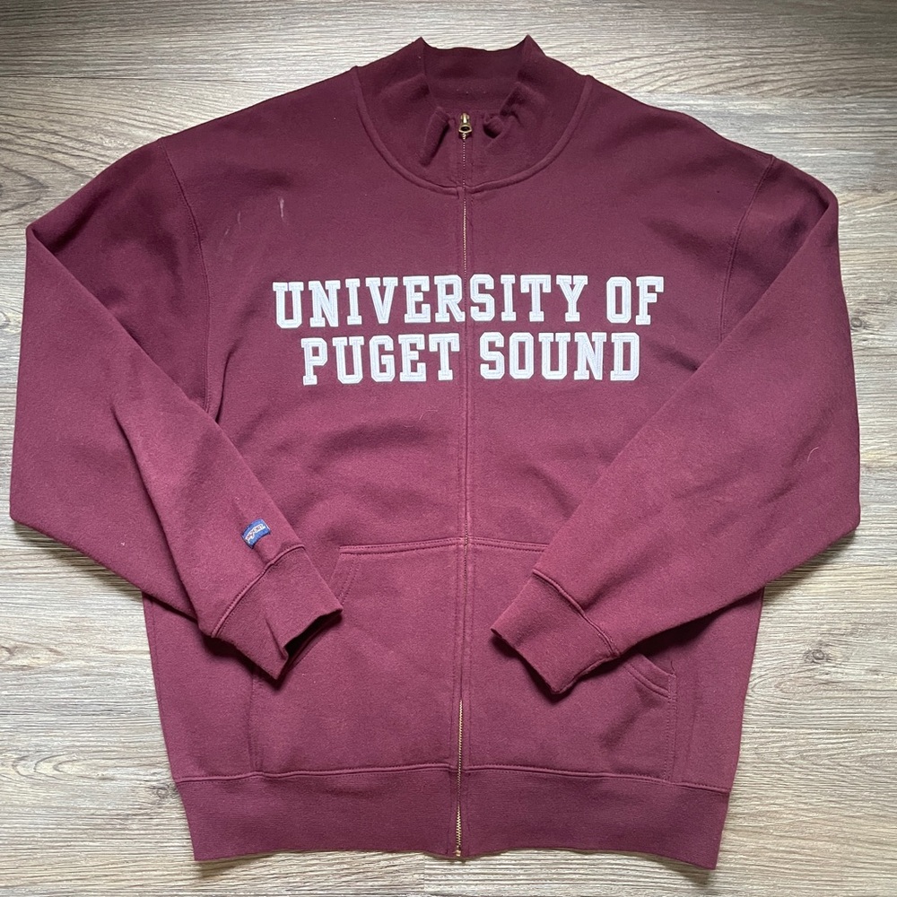 vintage Jansport university bomber jacket